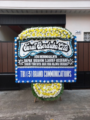 Papan Bunga Duka di Klego